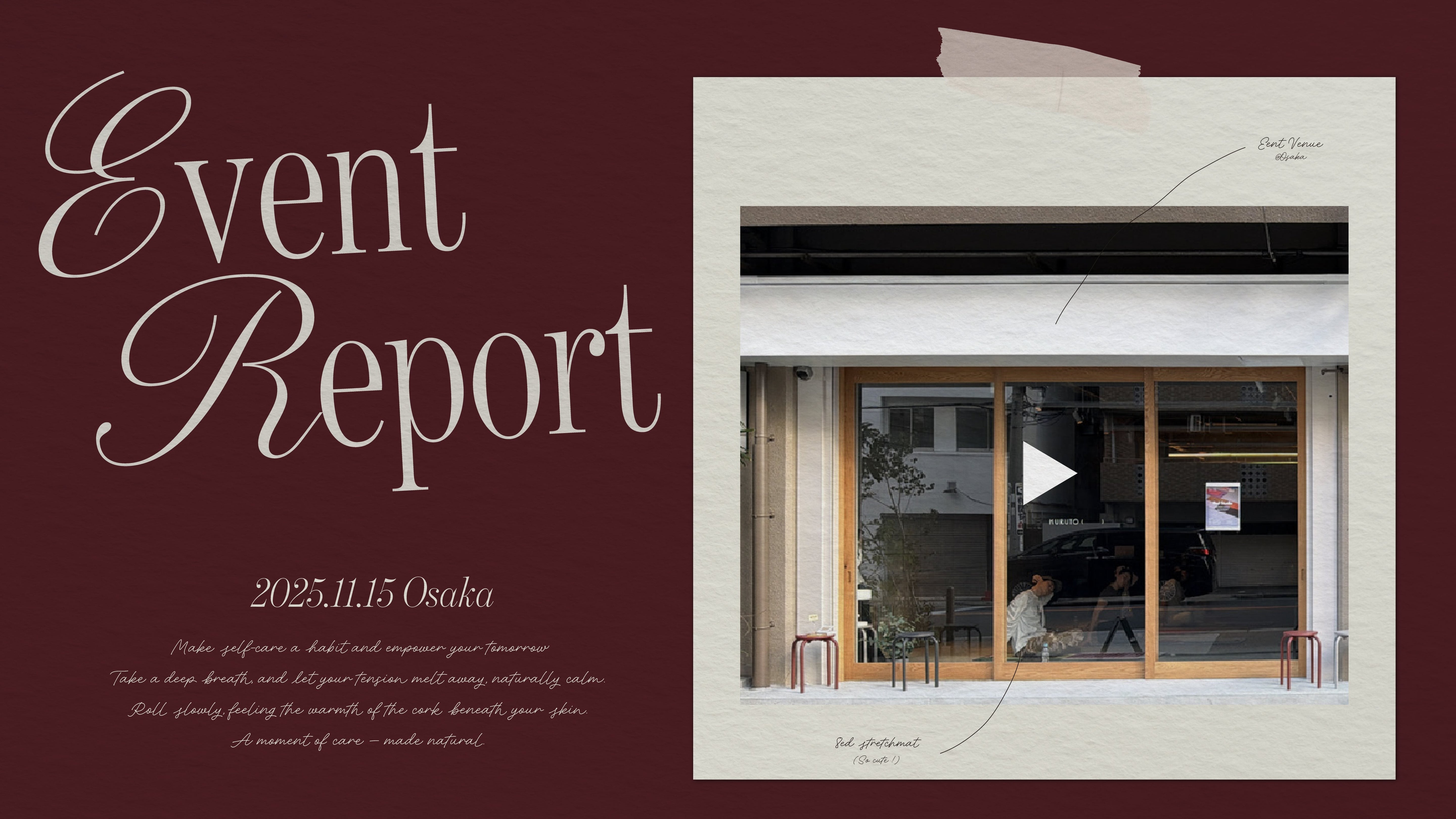 初のワークショップ "My 8ed Moment" in OSAKA 開催レポート📝