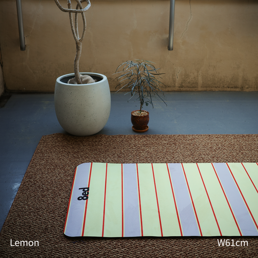 8ed Studio Lemon ストレッチ・ヨガマット|ベランダに敷きっぱなし・インテリアに馴染むデザイン
