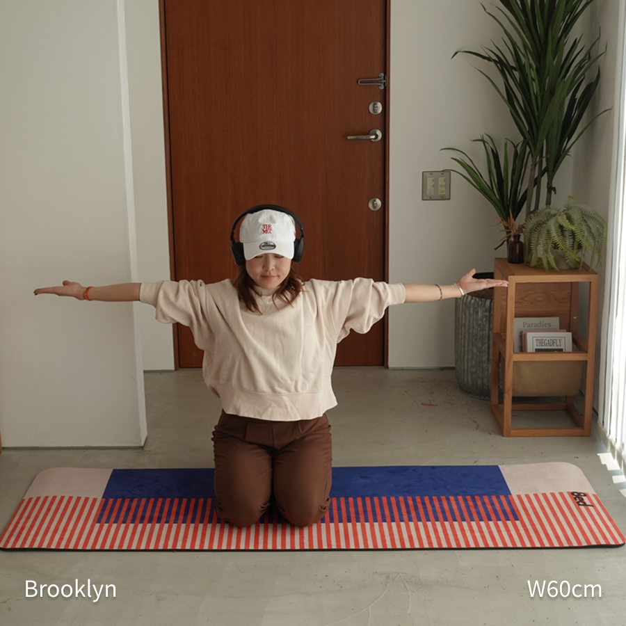 8ed StudioのCanvas Stretch Mat|インテリアになじむデザイン性と快適な使い心地を兼ね備えたストレッチ・ヨガマット