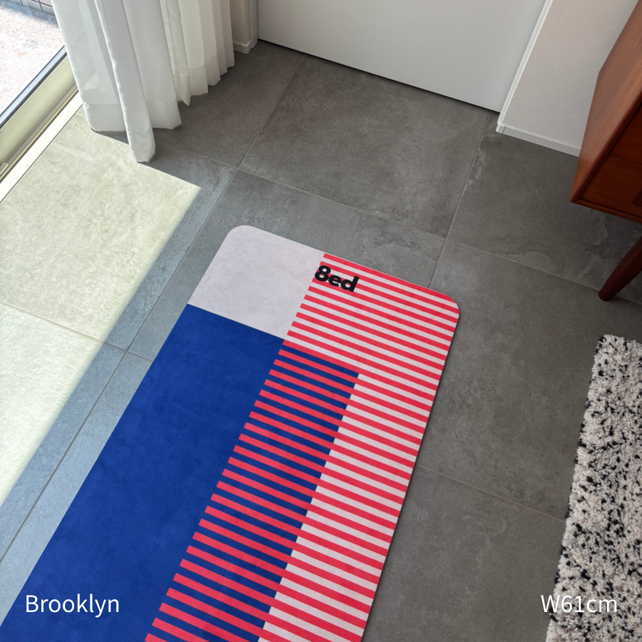 8ed StudioのCanvas Stretch Mat|インテリアになじむデザイン性と快適な使い心地を兼ね備えたストレッチ・ヨガマット