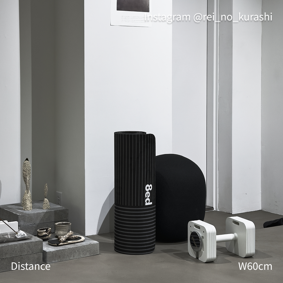 8ed Studio Distance Canvas Stretch Mat|くるくる巻いてコンパクト収納・インテリアに合うデザイン性