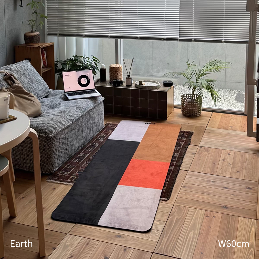 8ed Studio Earth Canvas Stretch Mat|リビングに敷きっぱなし・インテリアに馴染むヨガマット