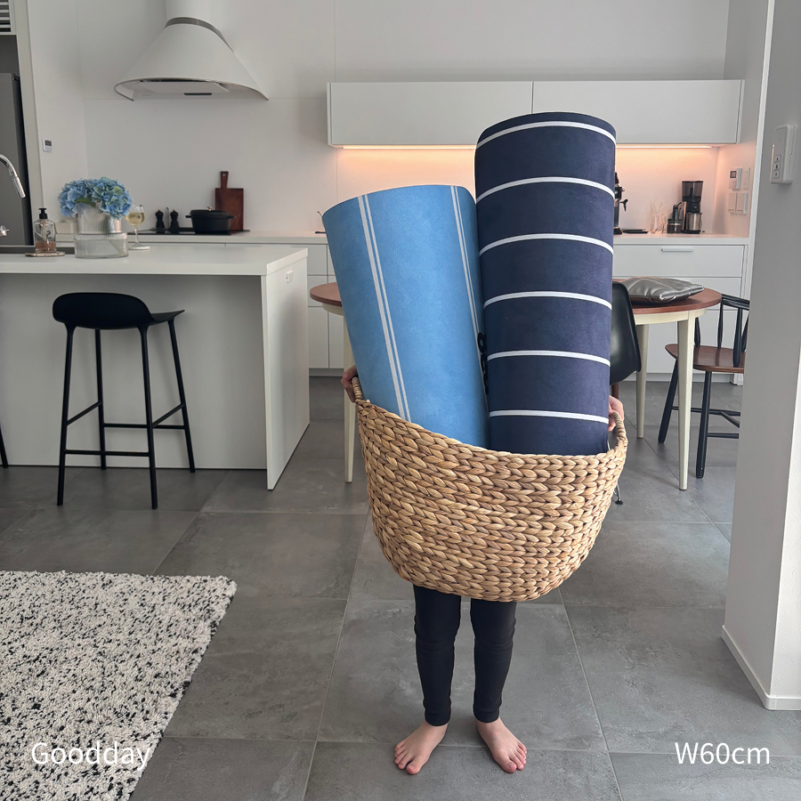 8ed Studio Goodday Canvas Stretch Mat|くるくる巻いてコンパクト収納・インテリアに合うデザイン性