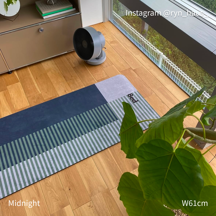 8ed StudioのCanvas Stretch Mat|インテリアになじむデザイン性と快適な使い心地を兼ね備えたストレッチ・ヨガマット