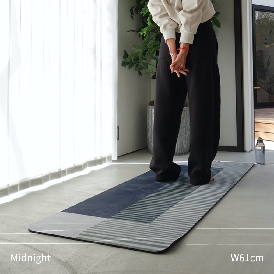 8ed StudioのCanvas Stretch Mat|インテリアになじむデザイン性と快適な使い心地を兼ね備えたストレッチ・ヨガマット