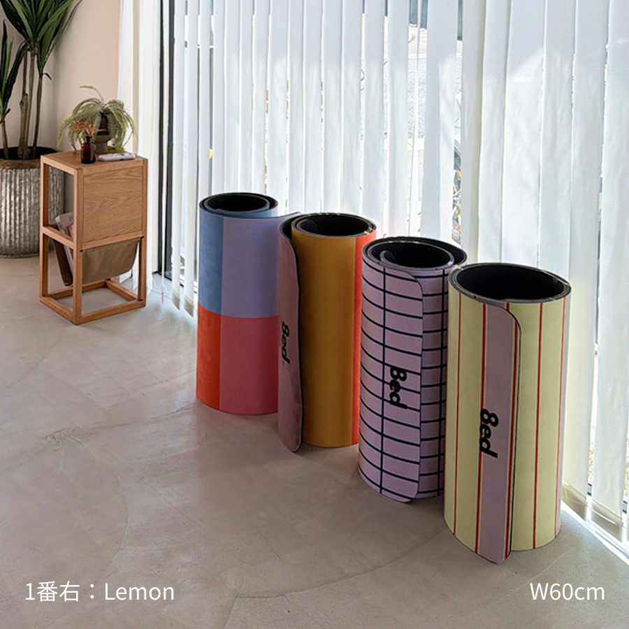 8ed Studio Palette Canvas Stretch Mat ストレッチ・ヨガマット|くるくる巻いてコンパクト収納