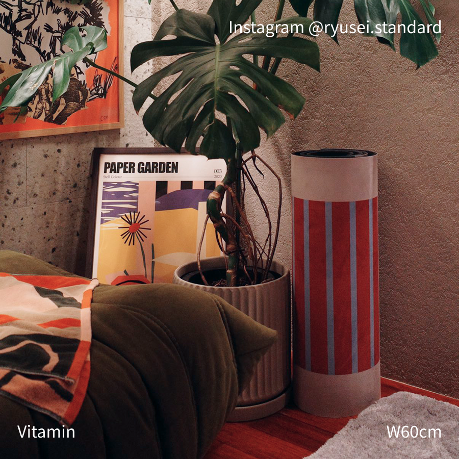 8ed Studio Vitamin Canvas Stretch Mat|くるくる巻いてコンパクト収納・インテリアに馴染むヨガマット