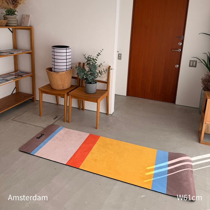 8ed Studio Amsterdam Canvas Stretch Mat ストレッチ・ヨガマット｜リビングに敷きっぱなし・インテリアに馴染むデザイン