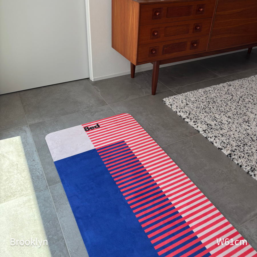 8ed StudioのCanvas Stretch Mat｜インテリアになじむデザイン性と快適な使い心地を兼ね備えたストレッチ・ヨガマット