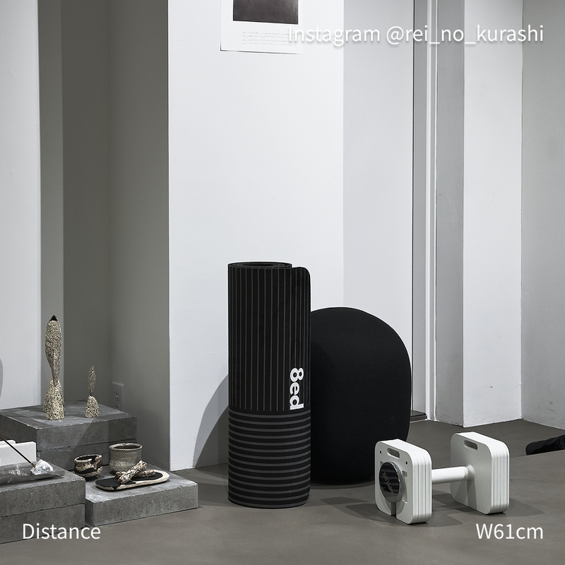 8ed Studio Distance Canvas Stretch Mat｜くるくる巻いてコンパクト収納・インテリアに合うデザイン性