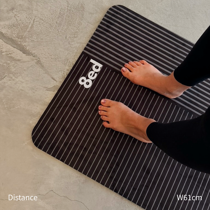 8ed Studio Distance Canvas Stretch Mat｜スエード8mm・ストレッチ・ヨガマット