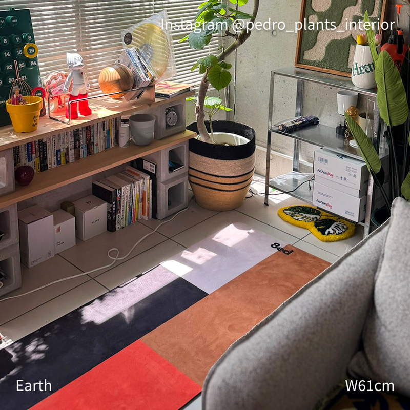 8ed Studio Earth Canvas Stretch Mat｜部屋に敷きっぱなし・インテリアに馴染むヨガマット