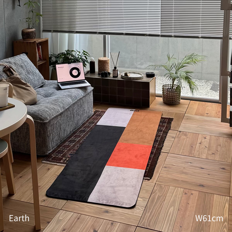 8ed Studio Earth Canvas Stretch Mat｜リビングに敷きっぱなし・インテリアに馴染むヨガマット