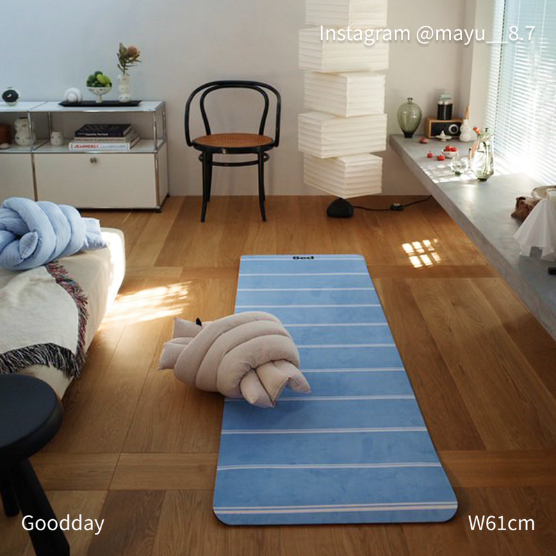 8ed Studio Goodday Canvas Stretch Mat｜リビングに敷きっぱなし・インテリアに馴染むヨガマット