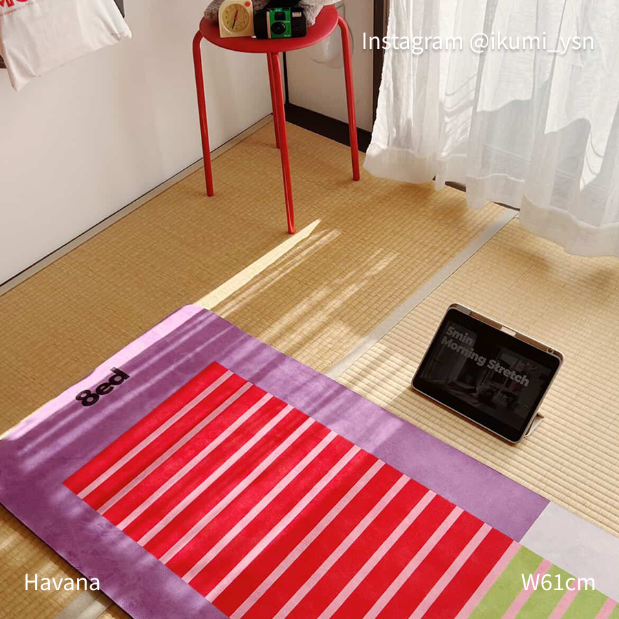 8ed studio マット　HAVANA Havana | Design that Creates Rhythm in Space | Stretch Mat/Yoga