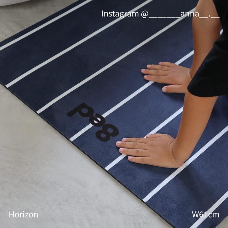 8ed Studio Horizon Canvas Stretch Mat｜スエード8mm・ストレッチ・ヨガマット