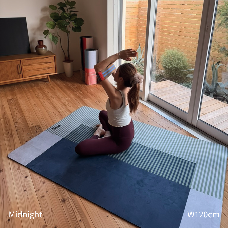 Midnight｜Serene and understated design｜Stretch Mat/Yoga Mat｜8ed