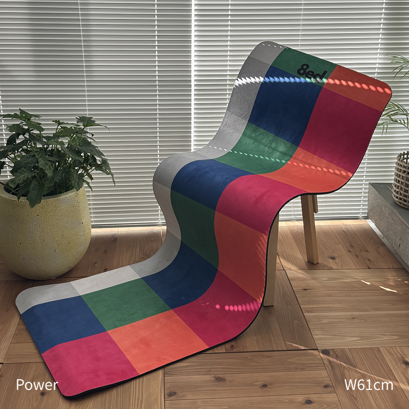 8ed Studio Power Canvas Stretch Mat｜スエード8mm・ストレッチ・ヨガマット