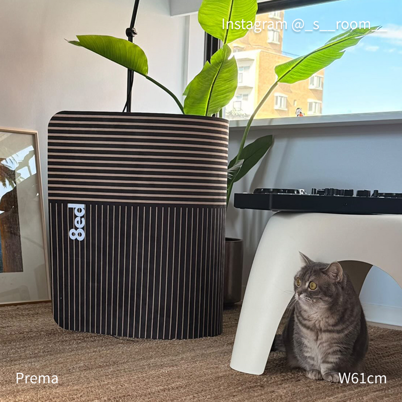 8ed Studio Prema Canvas Stretch Mat｜ペットと一緒に使えるヨガマット・引っ掻きに強いスエード生地